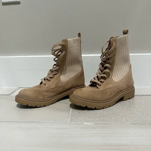 Sam Edelman Army Boots - Picture 1 of 5